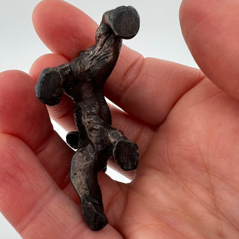 Vintage Bronze Tone Cocker Spaniel Dog Figurine Small Heavy Metal 2.3 oz - Picture 3 of 8